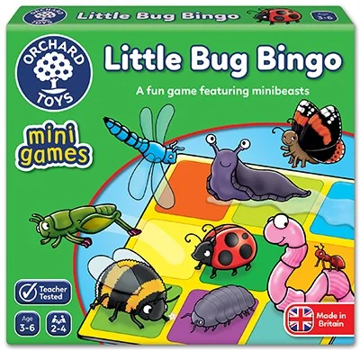 Little Bug Bingo Mini Game, hra