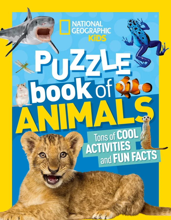 Puzzle Book: Animals, zošit s aktivitami