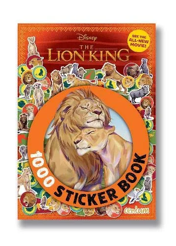 The Lion King - 1000 Sticker Book, nálepkový zošit