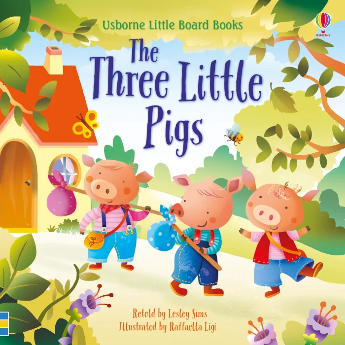 The Three Little Pigs, anglická kniha - leporelo