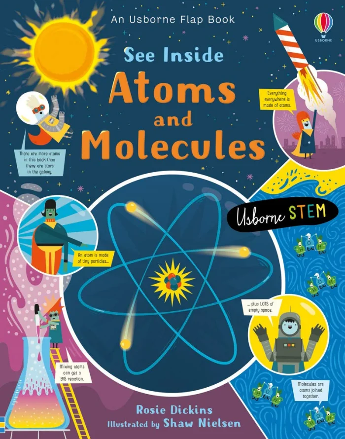 Atoms and Molecules, anglická kniha-leporelo