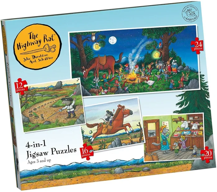 Highway Rat 4 in 1, puzzle