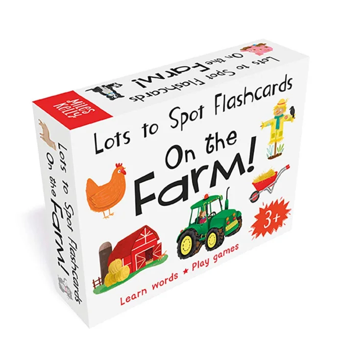 karty Lots to Spot Flashcards: On the Farm!