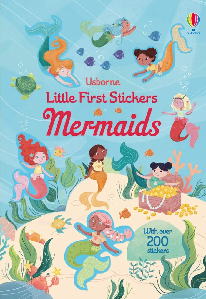 Mermaids, nálepkový zošit