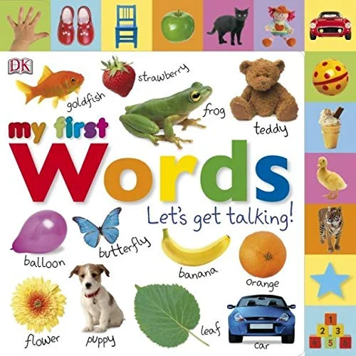 My First Words Let's Get Talking, anglická kniha - leporelo