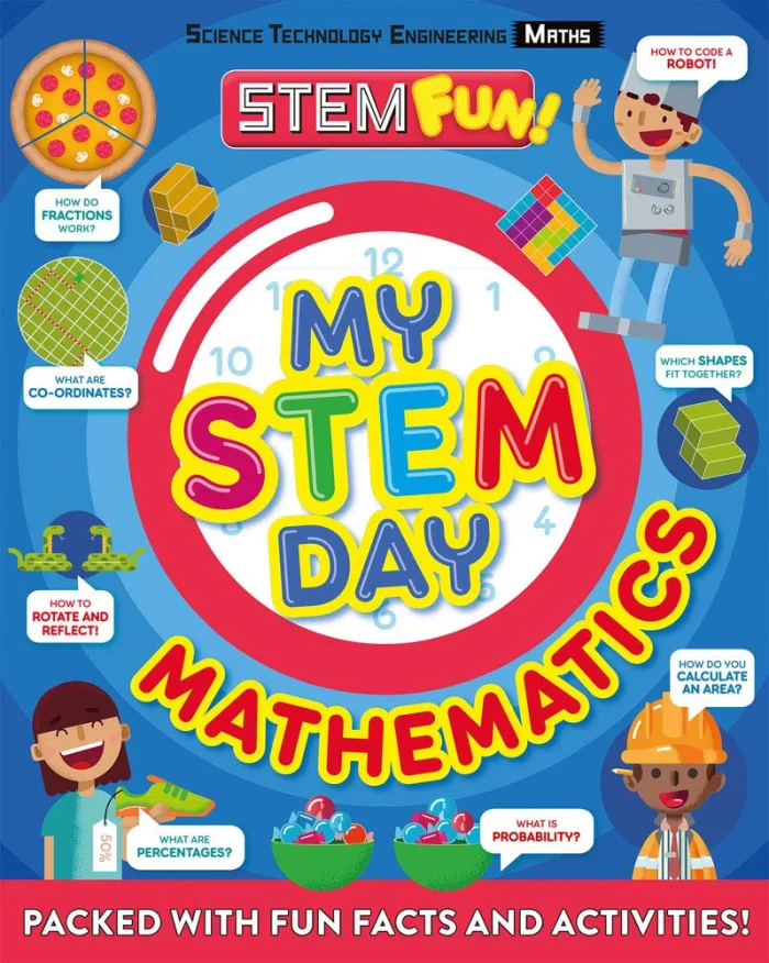My STEM Day - Mathematics, anglická kniha s úlohami
