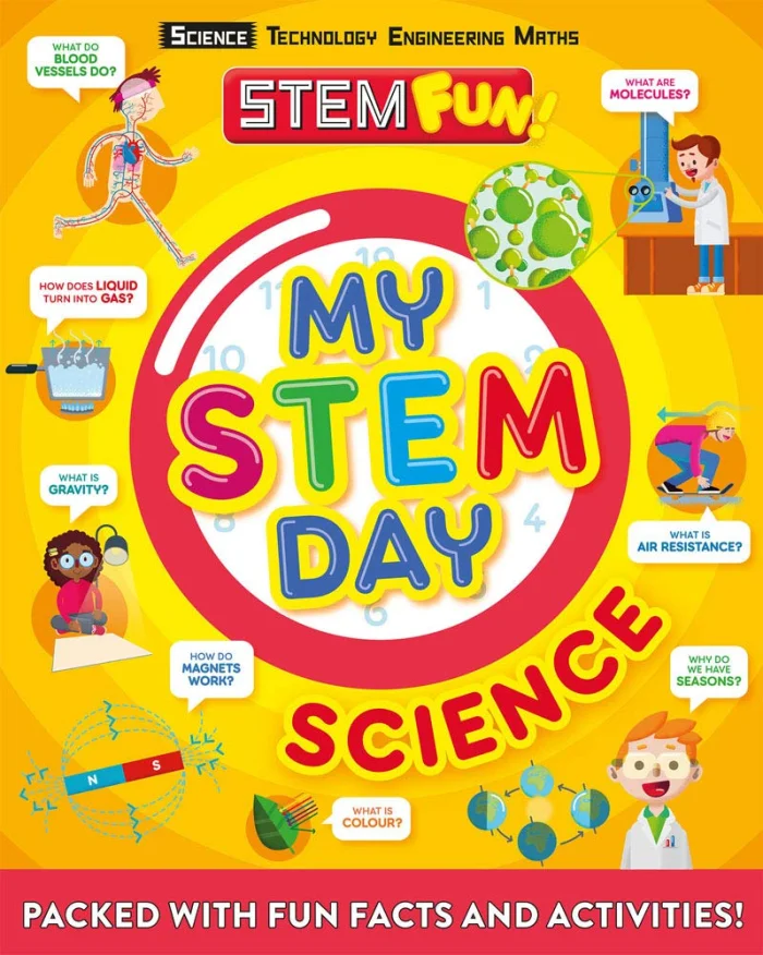 My STEM Day - Science, anglická kniha s úlohami