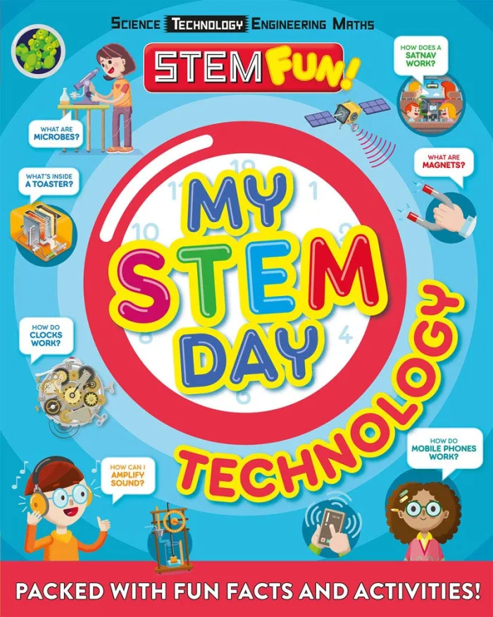 My STEM Day - Technology, anglická kniha s úlohami