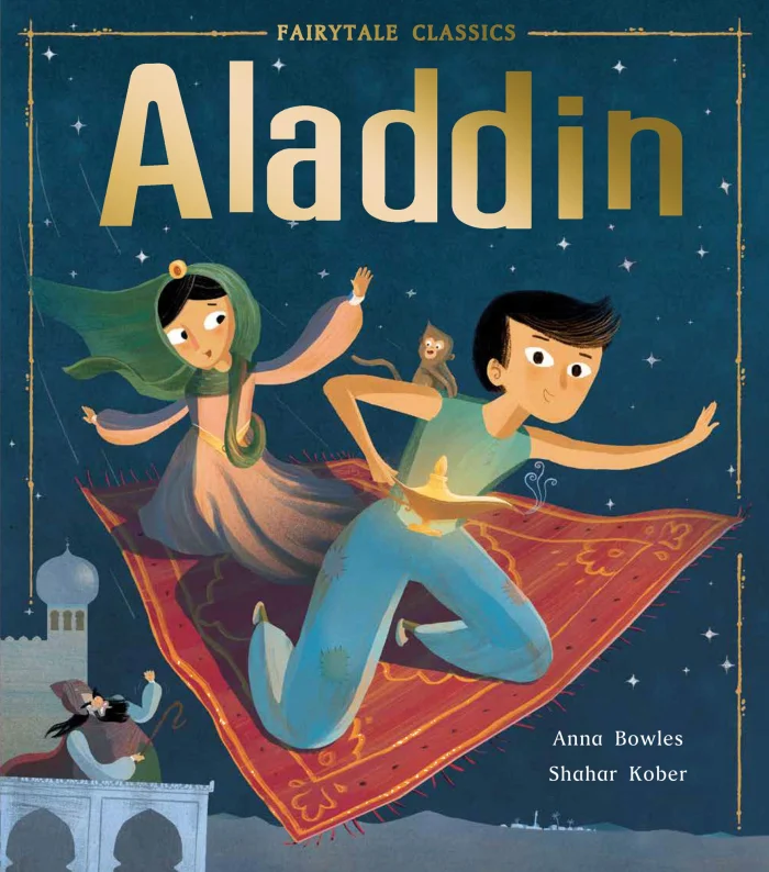 Aladdin, anglická kniha