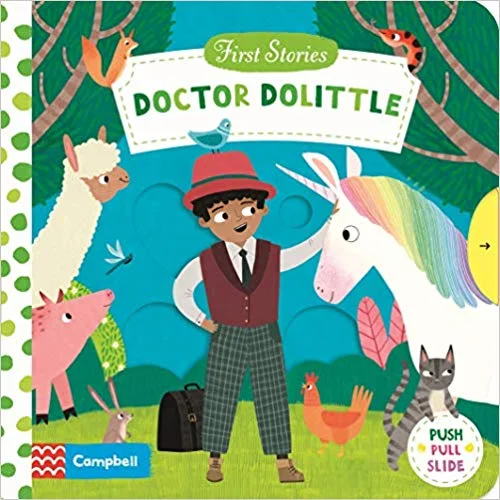 Doctor Dolittle, anglická kniha - leporelo