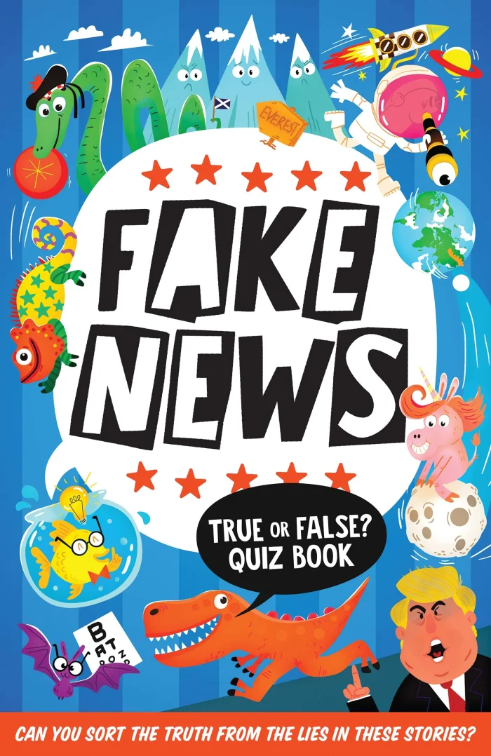 Fake News : True or False Quiz Book, anglická kniha