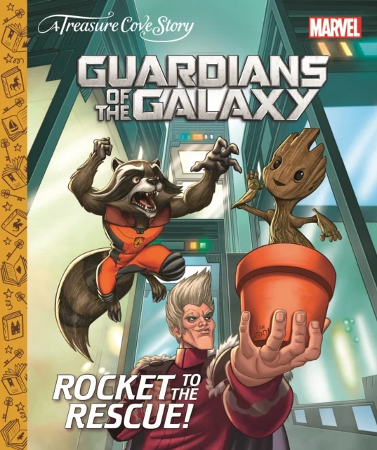 Guardians of the Galax: Rocket to the Rescue, anglická kniha