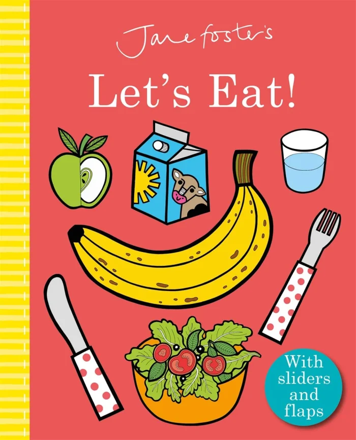 Jane Foster's Let's Eat!, anglická kniha - leporelo