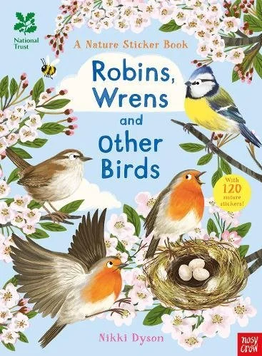 Robins, Wrens and other British Birds, nálepkový zošit