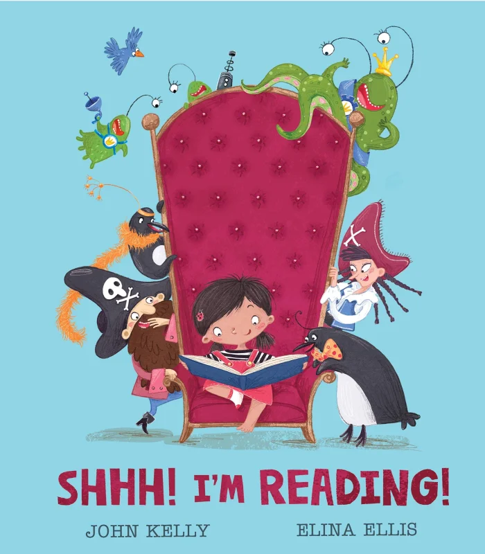 Shhh! I'm Reading!, anglická kniha