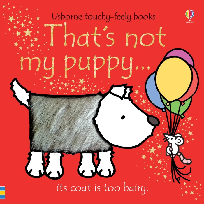 That's not my puppy, anglická kniha - leporelo