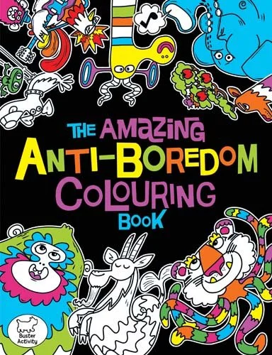 The Amazing Anti-Boredom Colouring Book, omaľovánka