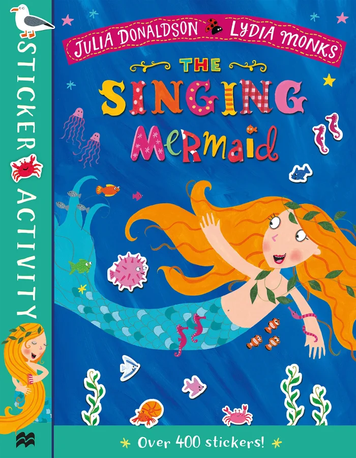 The Singing Mermaid, nálepkový zošit