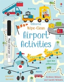 Wipe-Clean Airport Activities, zošit s úlohami
