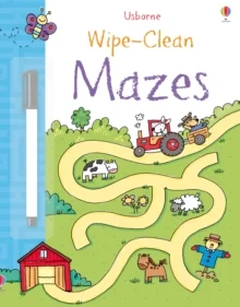 Wipe-clean Mazes, zošit s úlohami