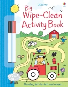 Big Wipe Clean Activity Book, zošit s úlohami