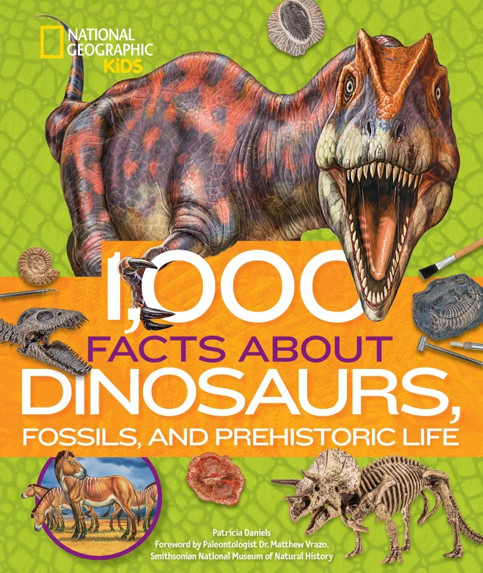 1000 Facts About Dinosaurs, Fossils, and Prehistoric Life, anglická kniha