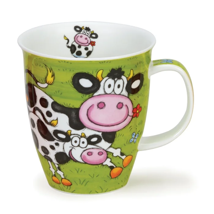 Barmy Farmy Cow, porcelánový hrnček