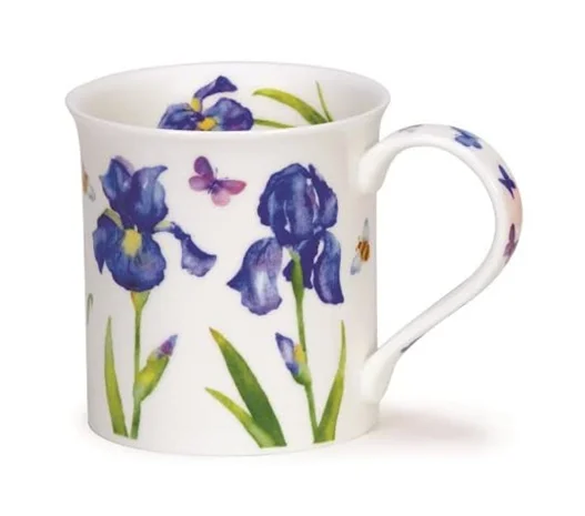Beau Jardin Iris, porcelánový hrnček