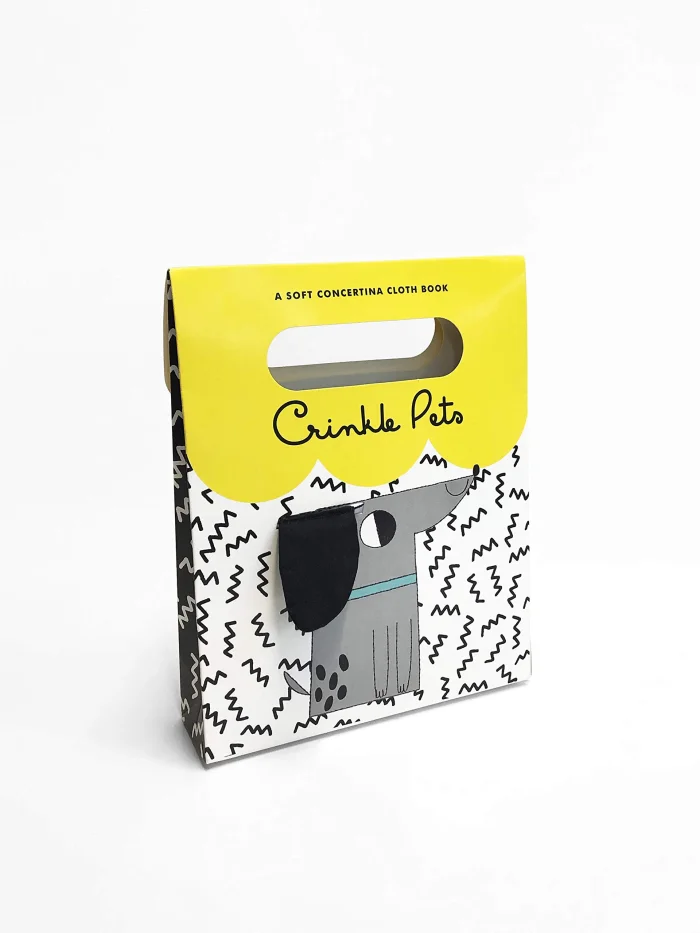Crinkle Pets, látková kniha