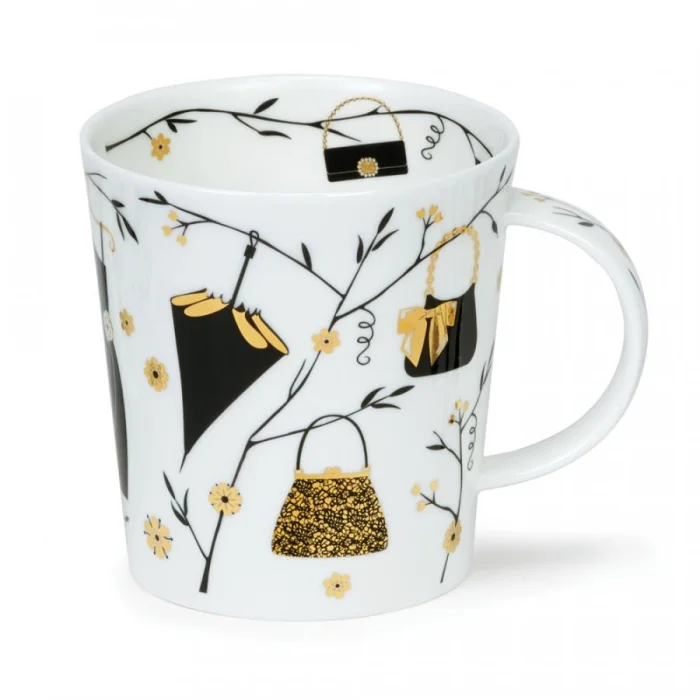 Designer Chic Handbag, porcelánový hrnček