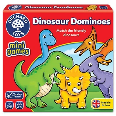 Dinosaur Dominoes Mini Game, hra