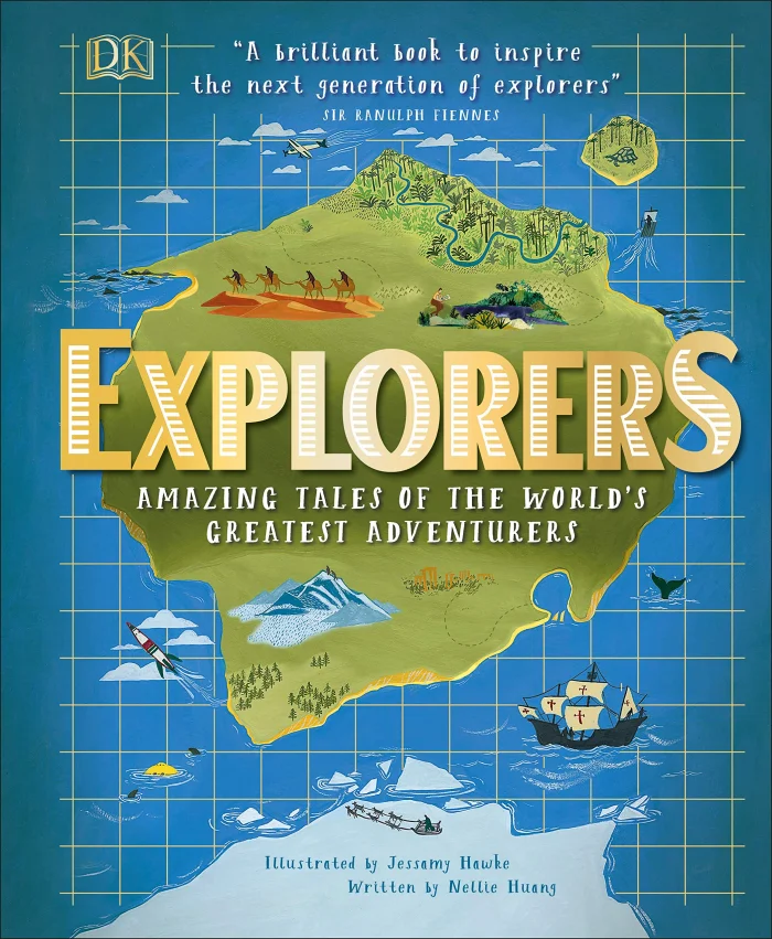 Explorers : Amazing Tales of the World's Greatest Adventurers, anglická kniha
