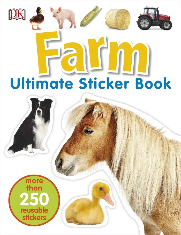 Farm Ultimate Sticker Book, nálepkový zošit