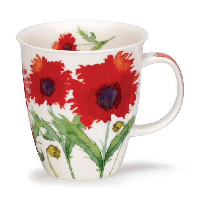 Flora Poppy, porcelánový hrnček