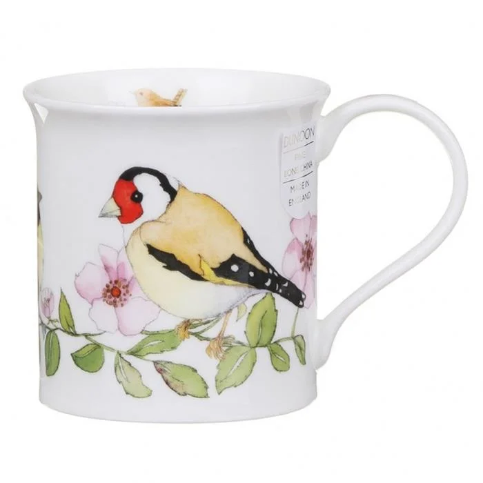 Hedgerow Birds Dog Rose, porcelánový hrnček