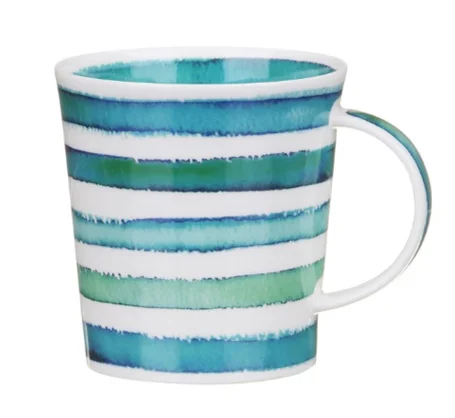 Hoopla! Turquoise, porcelánový hrnček