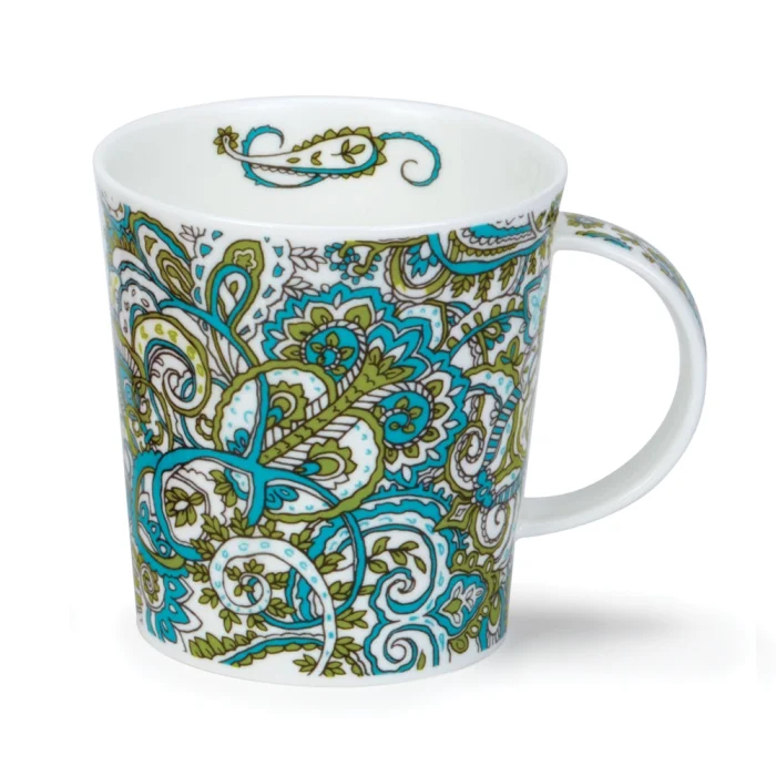 Kashmir Green, porcelánový hrnček