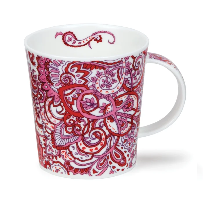Kashmir Red, porcelánový hrnček