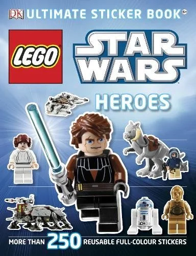 LEGO (R) Star Wars Heroes Ultimate Sticker Book, nálepkový zošit