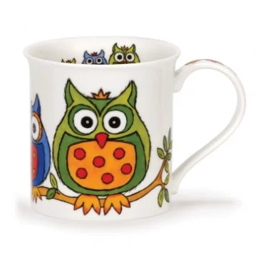Life's a Hoot Leaves, porcelánový hrnček