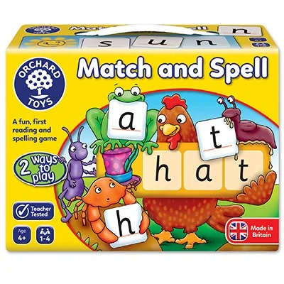 Match and Spell Game, hra