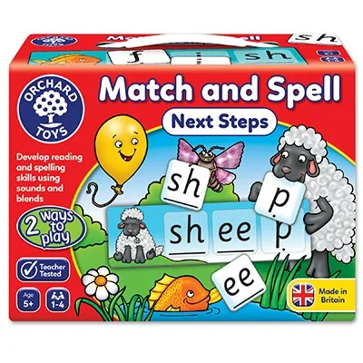 Match and Spell Next Steps Game, hra