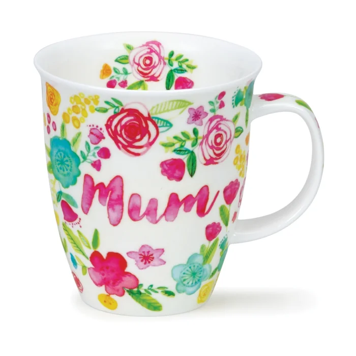 Mum, porcelánový hrnček