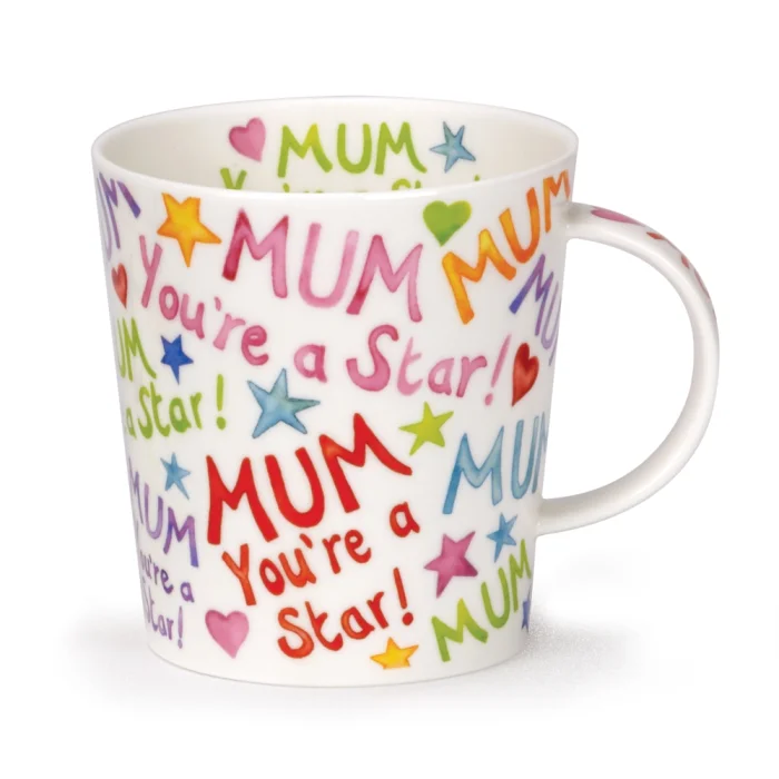 Mum you're a star, porcelánový hrnček