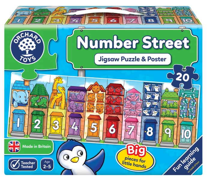 Number Street (20 ks), puzzle