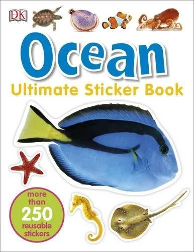 Ocean Ultimate Sticker Book, nálepkový zošit
