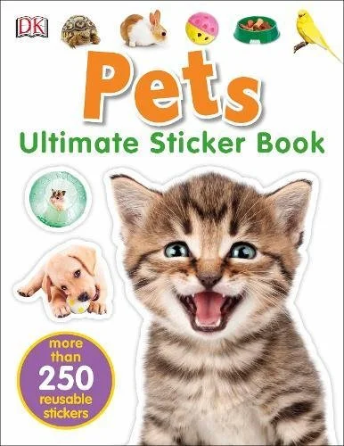 Pets Ultimate Sticker Book, nálepkový zošit