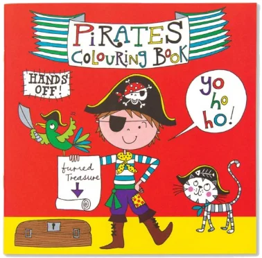 Pirate Colouring Book (SQCBK9), omaľovánka