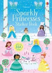 Sparkly Princesses Sticker Book, nálepkový zošit