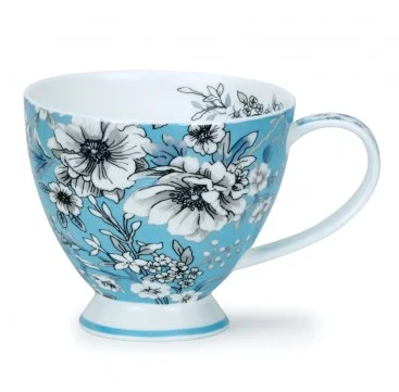 Umbria Blue, porcelánový hrnček